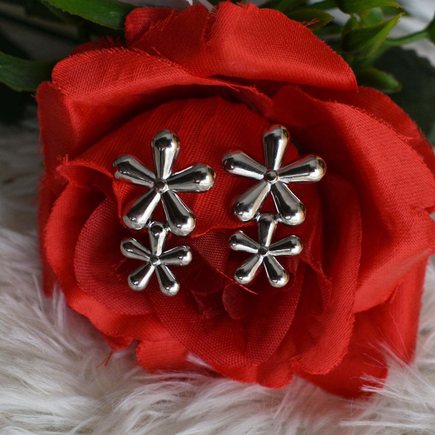 Brincos Flor de Orvalho