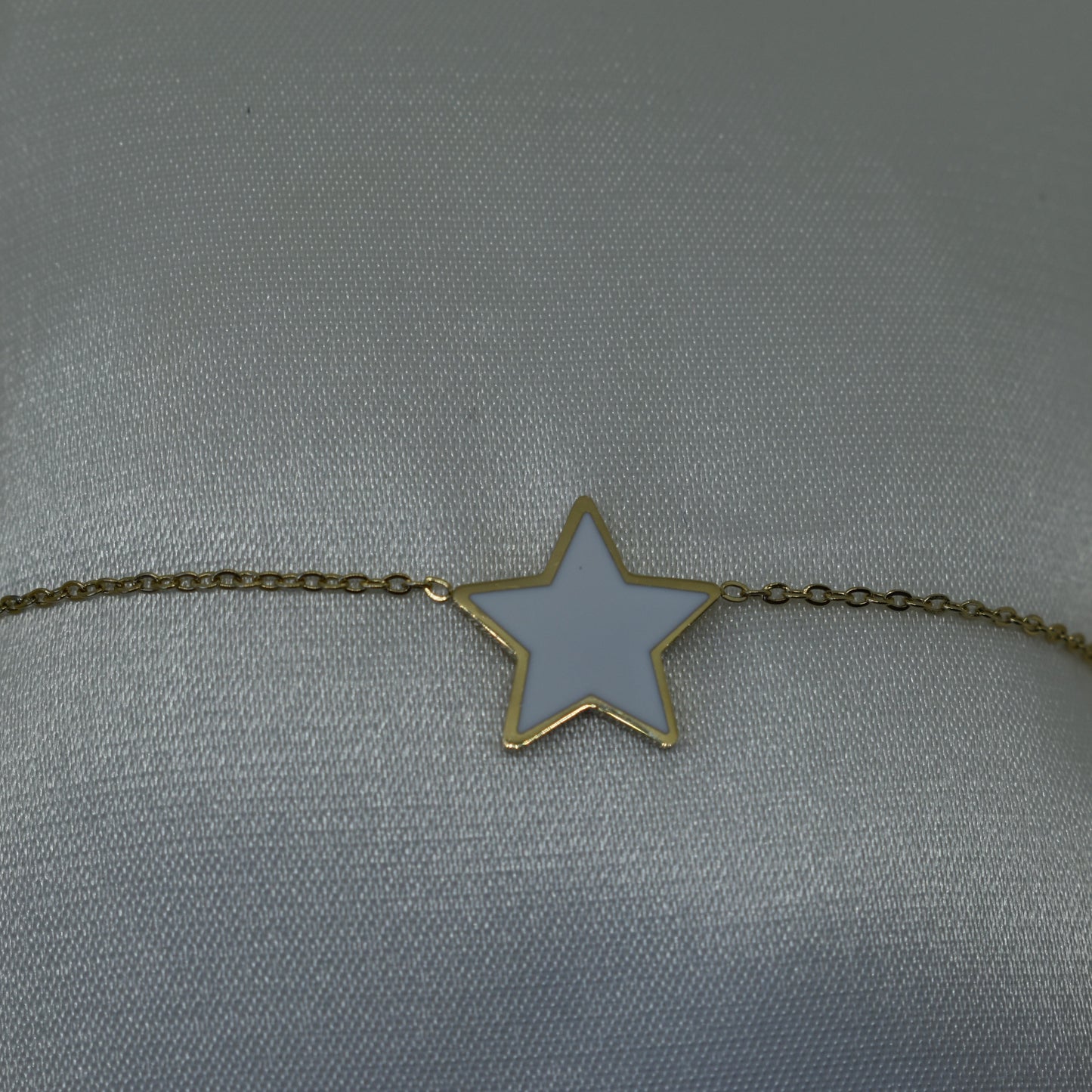 Pulseira Estrela Branca